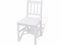 vidaxl Mesa Alta|Conjunto de comedor 5 piezas madera de pino