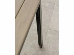 Conjunto de comedor de jardín 4 plazas de aluminio^Dcb Garden Outlet