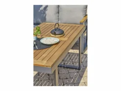 Dcb Garden Salones De Jardín|Conjunto de comedor de jardín de 7 plazas en aluminio