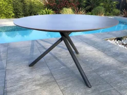 Paris Garden Conjunto de comedor de jardín 6 plazas de aluminio Gris antracita Sale