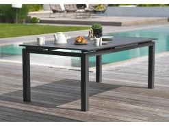 Dcb Garden Comedores De Jardín|Conjunto de comedor de jardín 8 plazas de aluminio