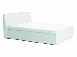 Conjunto de dormitorio VERONA: Cama con canapé 180x200 cm, cómoda de 3 cajones, mesitas de noche, armario de 4 puertas, brillante.^Meublorama New