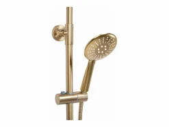 Rea Conjunto De Ducha Con Termostato Lungo Termostat Brush Gold Dorado Sale