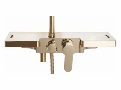 Rea Columna De Ducha|Conjunto De Ducha Bravo Gold