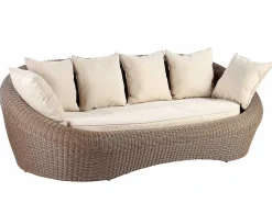Conjunto de jardin de resina trenzada - WHITEHEAVEN^MYLIA Best