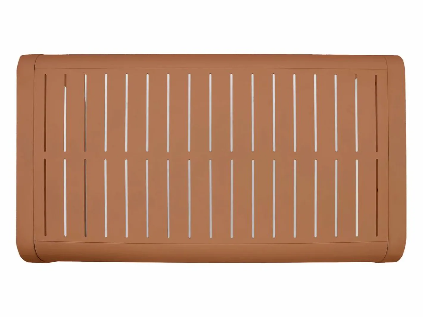 MYLIA Salones De Jardín|Conjunto de jardín de aluminio: 1 sofá de 3 plazas, 2 sillones y 1 mesa baja - Color con cojines beige - LOMIA de