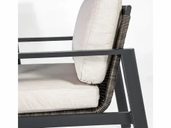 Conjunto de jardín ONIX 4 piezas Antracita Gris Best