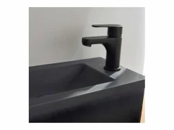Mueble De Aseo|Conjunto de lavabo NOVA de metal y madera con espejo ovalado