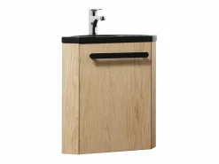 Mueble De Aseo|Conjunto de lavabo y grifería de esquina SKINO