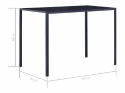 Conjunto de mesa y sillas de comedor 5 piezas color capuchino^vidaxl