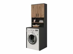 Conjunto de mueble para lavadora antracita/roble dorado 68x60.1x88.5 irma^Vicco Hot