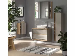 Vicco Conjunto de muebles de baño cachemira 100x45x50 edelin Beige