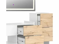 Vicco Conjunto De Baño|Conjunto de muebles de baño 105x43x45 alf