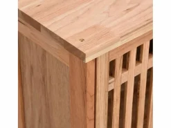 Conjunto de muebles de baño 5 piezas madera maciza de nogal^vidaxl Best