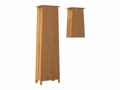 vidaxl Estantería Sobre Inodoro|Conjunto de muebles de baño 2 piezas madera maciza de pino