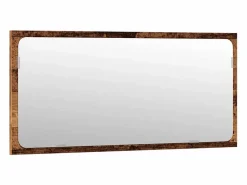 vidaxl Conjunto de muebles de baño de madera antigua madera ingeniería Marru00f3n Online