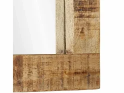 vidaxl Estantería Sobre Inodoro|Conjunto de muebles de baño 2 piezas madera maciza de mango