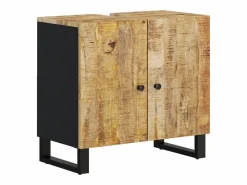 Conjunto de muebles de baño 4 piezas madera maciza de mango^vidaxl Sale