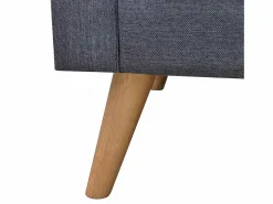 Conjunto Sofás|Conjunto de sofá de 2 y 3 plazas en tela oscuro