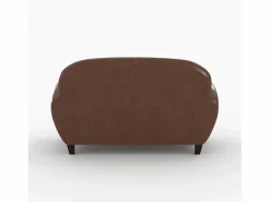 Rendez-Vous Déco Conjunto Sofá Y Sillón|Conjunto de sofá y sillón marrón oscuro de 3 plazas - Club - Club