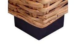 Clicnbuy Conjunto Sofás|Conjunto de sofás 15 piezas ratán natural