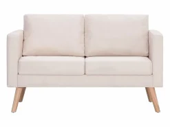 Conjunto de sofás 2 piezas tela color^Clicnbuy