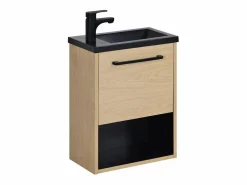Conjunto mueble de lavabo + grifo NIKA Blanco