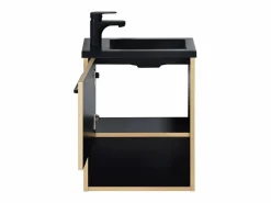 Conjunto mueble de lavabo + grifo NIKA Blanco