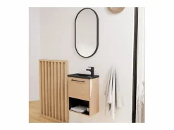 Conjunto mueble de lavabo + grifo NIKA Blanco