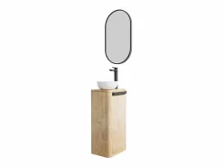 Conjunto mueble lavabo + lavabo + grifo + espejo TOM^ Sale