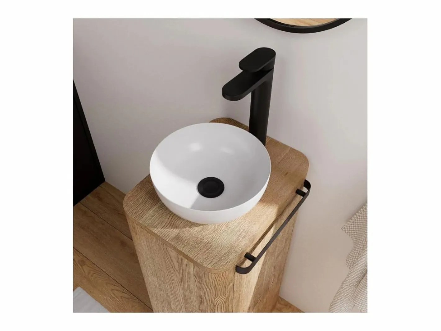 Mueble De Aseo|Conjunto mueble lavamanos + lavabo TOM