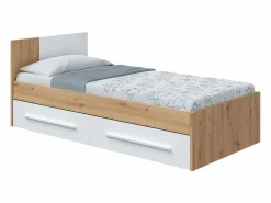 Dormitorio Completo|Conjunto Muebles Dormitorio Juvenil Melamina Roble Nodi Artik