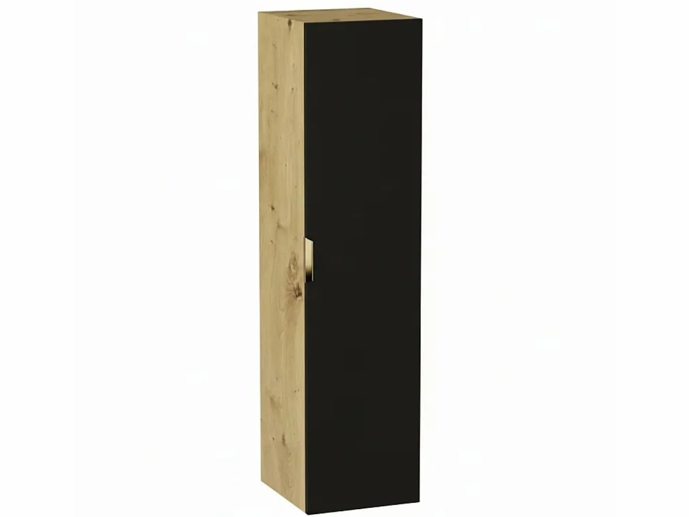 Conjunto De Baño|Conjunto para baño 100 cm Armario con encimera Estantería Columna Roble Artisan / Orio