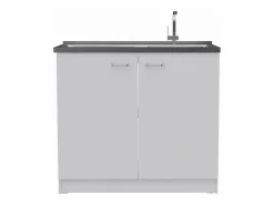 TuHome Cocina Completa|Conjunto Phoenix de Cocina, Isla de Cocina + Mueble de Cocina con fregadero