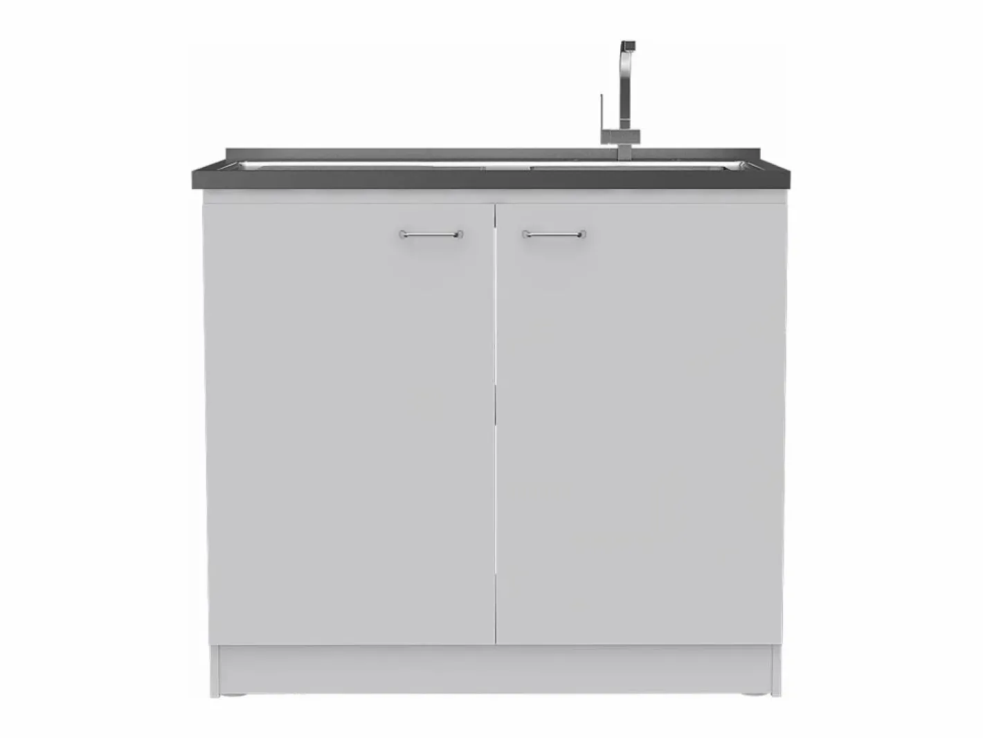 TuHome Cocina Completa|Conjunto Phoenix de Cocina, Isla de Cocina + Mueble de Cocina con fregadero