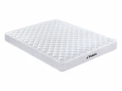 Ysmée Conjunto somier baúl + colchón de muelles viscoelástica de 140 x 190 cm WOLKENLOS de YSMÉE Color natural claro