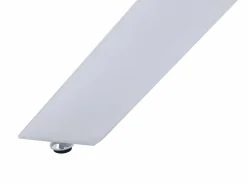 Consola de vidrio templado y metal cromado - Transparente - COSIMA^Vente-unique Sale