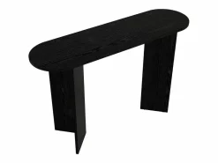 Vente-unique Consola|Consola ovalada de diseño - Color: - TOPANIA