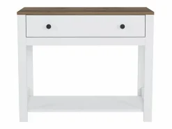 Vajilla|Vajilla|Consola para recibidor color negro estilo clásico con cajón Corlay -