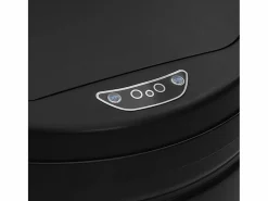 Helloshop26 Cubo De Basura Para Cocina|Contenedor automático con sensor de 40 litros acero al carbono negro 02_0006033
