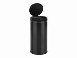 Helloshop26 Contenedor automático con sensor de 70 l acero al carbono negro 02_0043843 Gris Hot