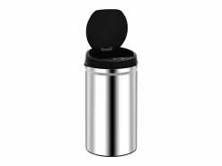 Helloshop26 Cubo De Basura Para Cocina|Contenedor automático de acero inoxidable con sensor de 50 litros 02_0006066