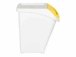 Helloshop26 Cubo De Basura Para Cocina|Contenedores apilables con tapa 3 piezas PP 120 litros 02_0006049