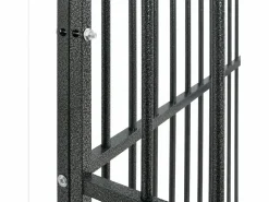 Clicnbuy Seguridad Para Mascotas|Corralito para perros con 4 paneles acero galvanizado