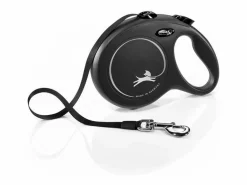 Flexi Correa L Cinta 8 m negra Multicolor Clearance