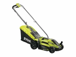 Cortacésped eléctrico 1300W RYOBI RLM13E33S con asas ergonómicas ajustables en altura Amarillo New