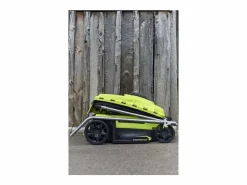 Cortacésped eléctrico 1300W RYOBI RLM13E33S con asas ergonómicas ajustables en altura Amarillo New