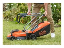 Black+Decker Cortacésped|Cortacésped inalámbrico 33 cm LITHIUM 18V - 2,5Ah - 2 baterías - 1 cargador