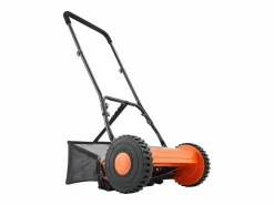 Cortacésped Manual SucceBuy, Ancho de Corte 40cm, Equipado con 5 Cuchillas de Acero, sin Motor, Altura de Corte Ajustable de 1.5 a 4.5 cm Negro Discount