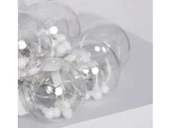 Ledkia Guirnalda Luminosa|Cortina Bolas Colgantes LED 3.6W 2.5m 3000K Blanco Cálido